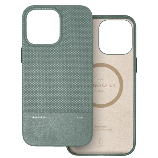 Native Union (RE)CLASSIC puzdro pre Apple iPhone 16 Pro Max, bridlicovo zelené - 1