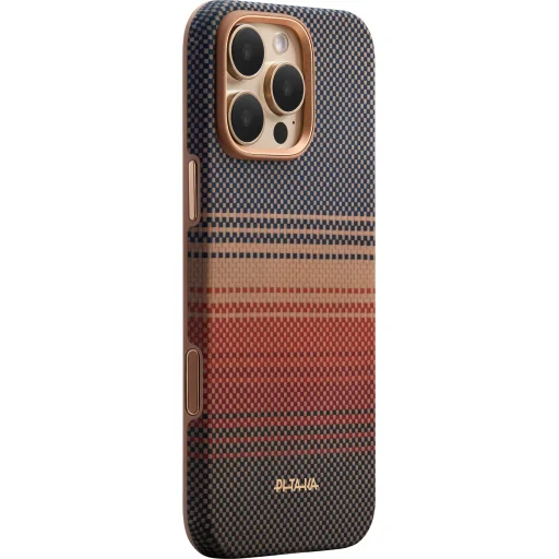 Puzdro Pitaka Summa Case vo farbe západ slnka pre iPhone 16 Pro - 2