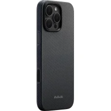 Puzdro Pitaka Summa Case čierne/sivé pre iPhone 16 Pro