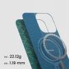 Apple iPhone 16 Pro zöld/arany Pitaka Tactile Woven tok, PTK thumbnail