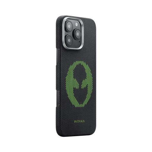 Pitaka x Aries textúrované tkané puzdro Alien iPhone 16 Pro - 4