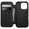 Nomad Modern Leather Folio kožené puzdro pre iPhone 16 Pro, hnedé thumbnail