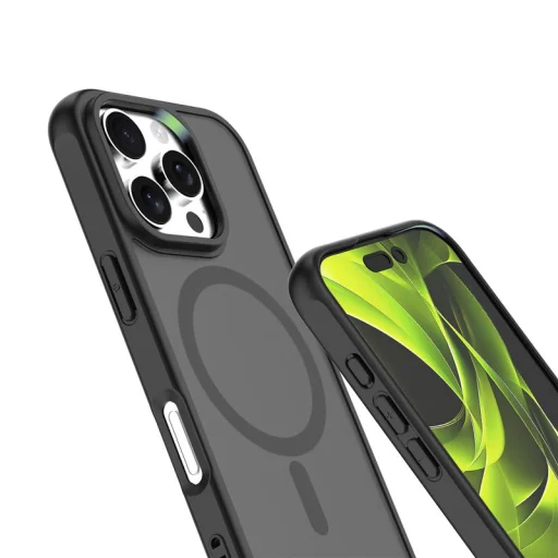 Mobile Origin Easy Hybrid MagSafe puzdro pre iPhone 16 Pro, matná čierna - 4