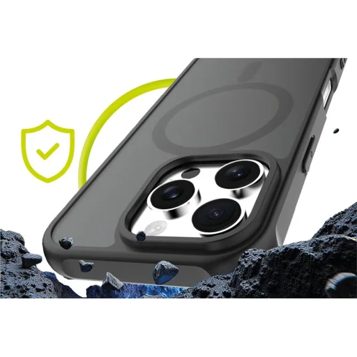 Mobile Origin Easy Hybrid MagSafe puzdro pre iPhone 16 Pro, matná čierna - 5