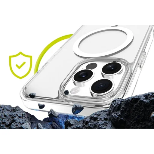 Mobile Origin Easy Hybrid MagSafe priehľadný kryt pre iPhone 16 Pro Max - 4