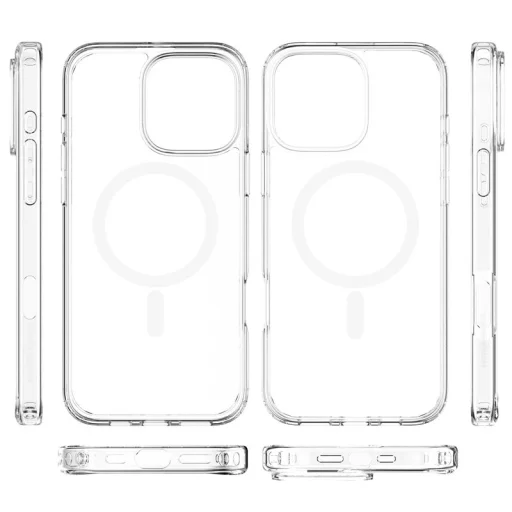 Mobile Origin Easy Hybrid MagSafe priehľadný kryt pre iPhone 16 Pro Max - 6