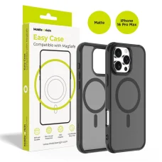Mobile Origin Easy hybridné puzdro MagSafe pre iPhone 16 Pro Max, matné čierne