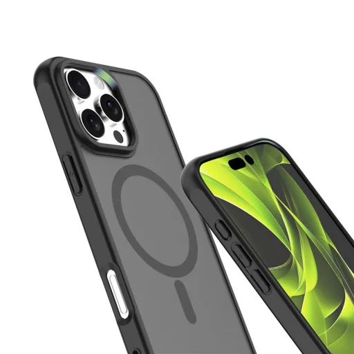 Mobile Origin Easy hybridné puzdro MagSafe pre iPhone 16 Pro Max, matné čierne - 5