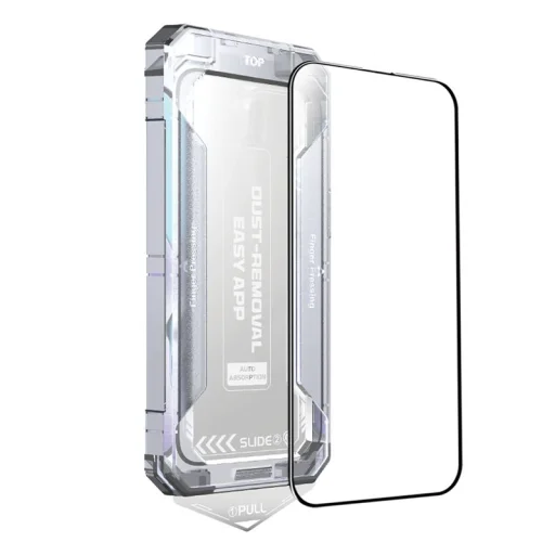 Mobile Origin žlté ochranné sklo pre iPhone 16 Pro - 14