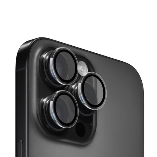 Mobile Origin Easy Lens ochranné sklo na šošovky, číre – iPhone 16 Pro/16 Pro Max - 4