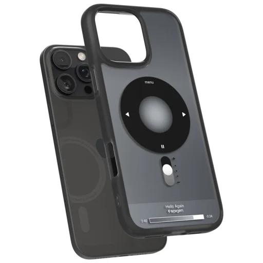 Puzdro Spigen Ultra Hybrid MagSafe pre iPhone 16 Pro, klasické čierne - 7