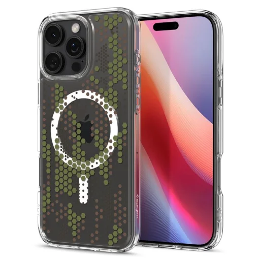 iPhone 16 Pro Max Spigen Ultra Hybrid MagSafe puzdro s digitálnym maskáčovým vzorom - 1