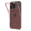 Puzdro Spigen Liquid Crystal Glitter pre iPhone 16 Pro, ružový kremeň thumbnail