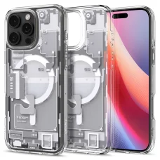 Biele puzdro Spigen Ultra Hybrid MagSafe Zero One pre Apple iPhone 16 Pro Max