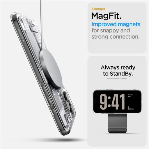 Biele puzdro Spigen Ultra Hybrid MagSafe Zero One pre Apple iPhone 16 Pro Max - 2