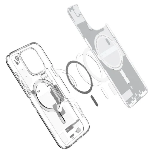 Biele puzdro Spigen Ultra Hybrid MagSafe Zero One pre Apple iPhone 16 Pro Max - 10