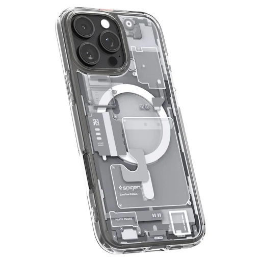 Biele puzdro Spigen Ultra Hybrid MagSafe Zero One pre Apple iPhone 16 Pro Max - 11