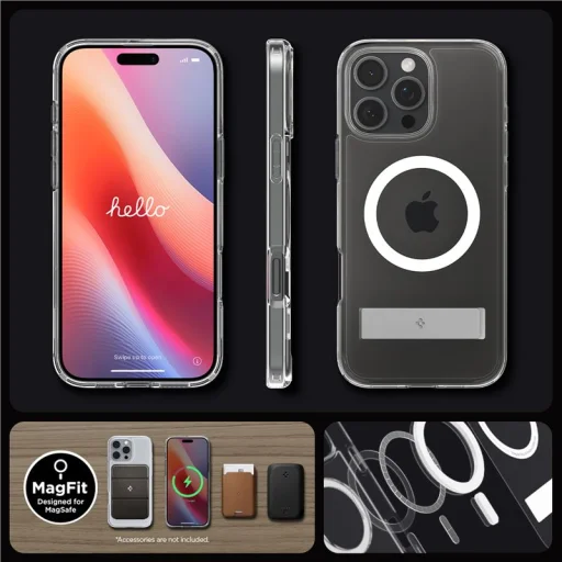 iPhone 16 Pro Spigen Ultra Hybrid S MagSafe krištáľovo číry kryt - 4