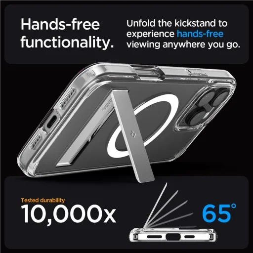 iPhone 16 Pro Spigen Ultra Hybrid S MagSafe krištáľovo číry kryt - 13