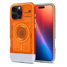 iPhone 16 Pro mandarínkové puzdro Spigen Classic C1 MagSafe