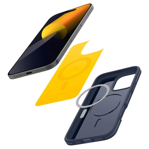 Puzdro Spigen Caseology Athlex MagSafe pre iPhone 16 Pro, aktívna námornícka modrá - 5