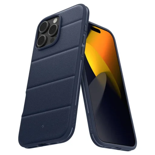 Puzdro Spigen Caseology Athlex MagSafe pre iPhone 16 Pro, aktívna námornícka modrá - 1