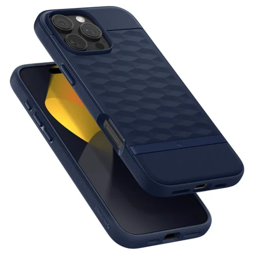 iPhone 16 Pro éjkék Spigen Caseology Parallax MagSafe TPU tok - 5