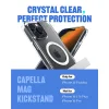  iPhone 16 Pro Max átlátszó fehér/ezüst Spigen Caseology Capella MagSafe kitámasztós tok thumbnail