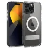  iPhone 16 Pro Max átlátszó fehér/ezüst Spigen Caseology Capella MagSafe kitámasztós tok thumbnail