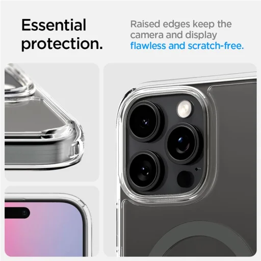 iPhone 16 Pro Max grafitové puzdro Spigen Ultra Hybrid T MagSafe - 5