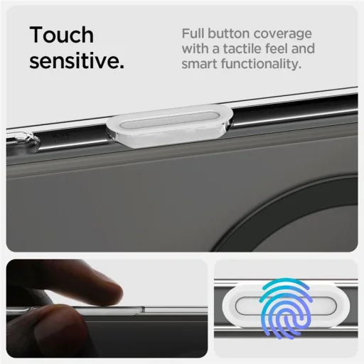 iPhone 16 Pro Max grafitové puzdro Spigen Ultra Hybrid T MagSafe - 3