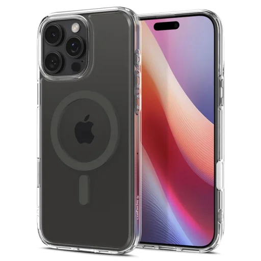 iPhone 16 Pro Max grafitové puzdro Spigen Ultra Hybrid T MagSafe - 13