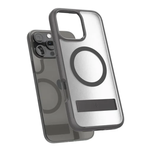 Puzdro Spigen Ultra Hybrid S MagSafe pre iPhone 16 Pro Max matné sivé - 3
