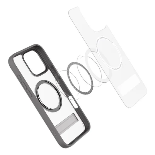 Puzdro Spigen Ultra Hybrid S MagSafe pre iPhone 16 Pro Max matné sivé - 9