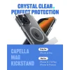  Apple iPhone 16 Pro áttetsző szürke Spigen Caseology Capella MagSafe kitámasztós tok thumbnail