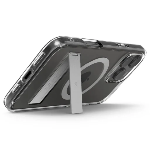  Apple iPhone 16 Pro áttetsző szürke Spigen Caseology Capella MagSafe kitámasztós tok - 9
