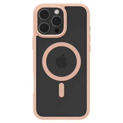  Apple iPhone 16 Pro Max matt rózsaarany titán Spigen Ultra Hybrid MagSafe tok - 8