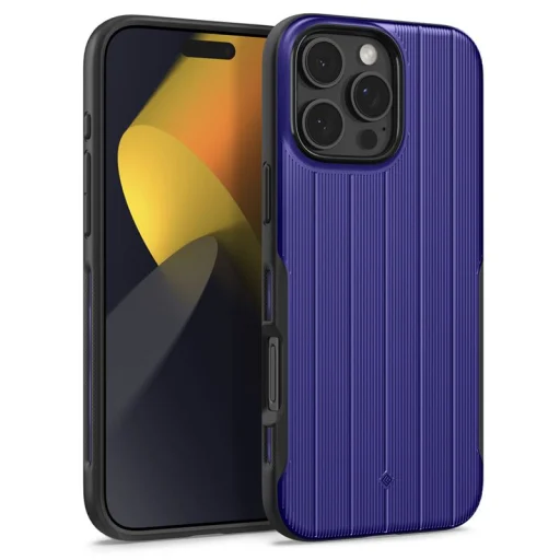 iPhone 16 Pro kobaltovo modré puzdro Spigen Caseology Dual Grip MagSafe - 1