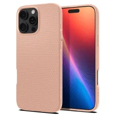  Apple iPhone 16 Pro Max rózsaarany titán Spigen Liquid Air TPU tok