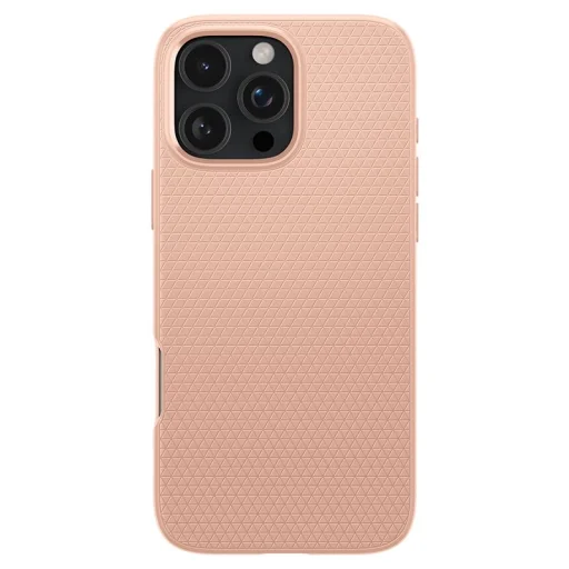 Apple iPhone 16 Pro Max ružovozlatý titán puzdro Spigen Liquid Air TPU - 3