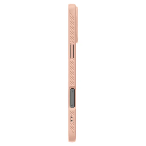 Apple iPhone 16 Pro Max ružovozlatý titán puzdro Spigen Liquid Air TPU - 6