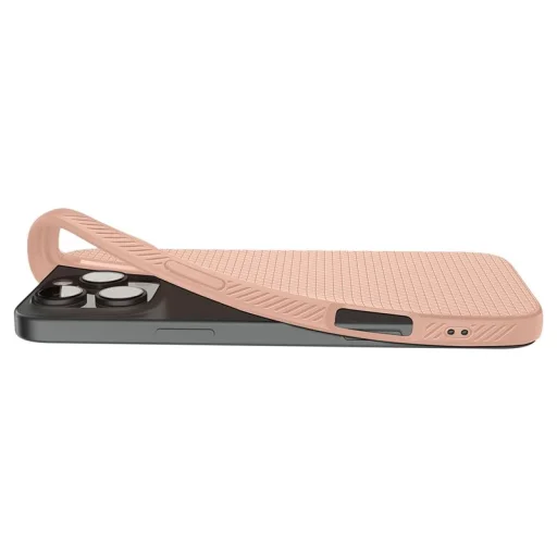 Apple iPhone 16 Pro Max ružovozlatý titán puzdro Spigen Liquid Air TPU - 10