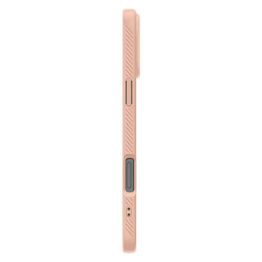iPhone 16 Pro ružovozlatý titán Spigen Liquid Air TPU puzdro - 4