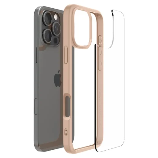 iPhone 16 Pro Max ružovozlatý titán puzdro Spigen Ultra Hybrid - 11
