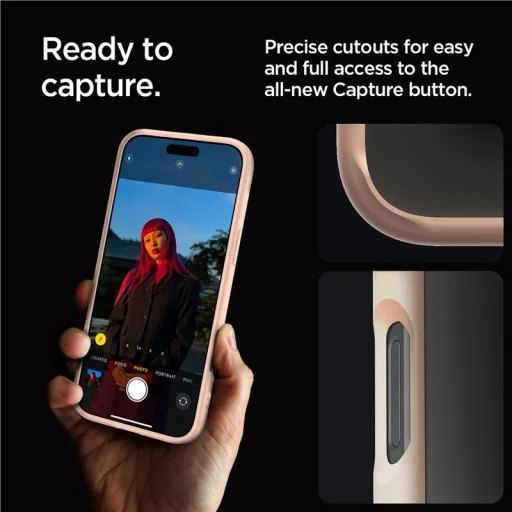 iPhone 16 Pro Max ružovozlatý titán puzdro Spigen Ultra Hybrid - 3
