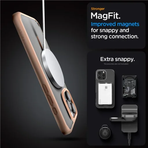 iPhone 16 Pro Max ružový titán puzdro Spigen Ultra Hybrid MagSafe - 2