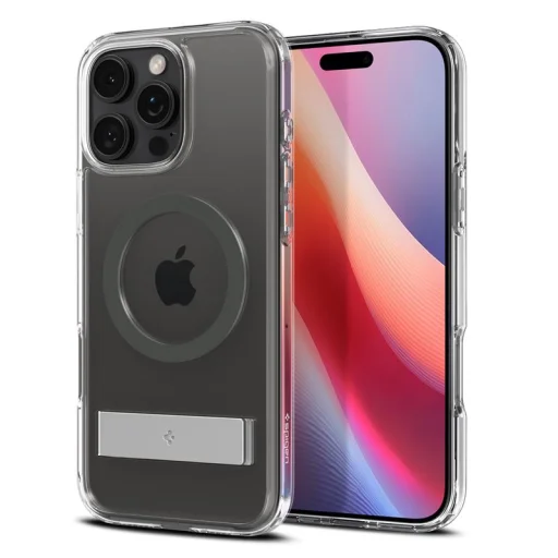 Puzdro Spigen Ultra Hybrid S MagSafe pre iPhone 16 Pro, grafitové - 1