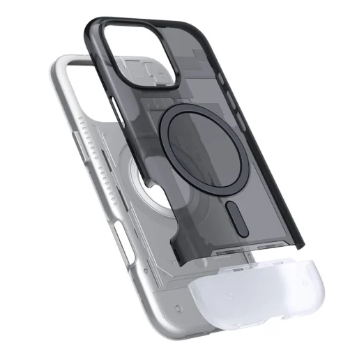 Puzdro Spigen Classic C1 MagSafe pre iPhone 16 Pro Max grafitové - 12