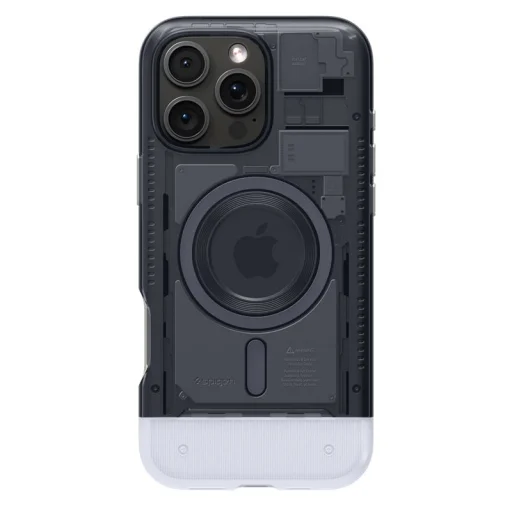 Puzdro Spigen Classic C1 MagSafe pre iPhone 16 Pro Max grafitové - 8