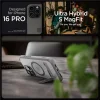 Puzdro Spigen Ultra Hybrid S MagSafe pre iPhone 16 Pro, matne sivé thumbnail
